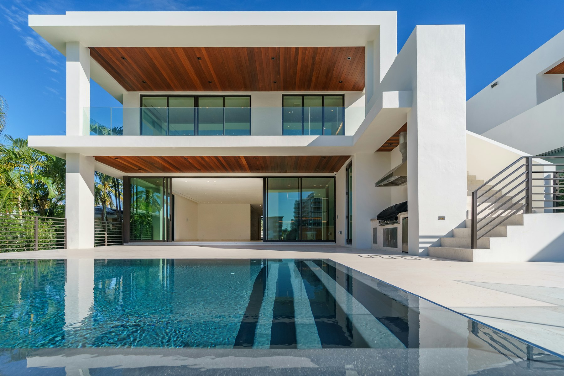 Buda Hills Villa – kortárs lakóépület illusztráció